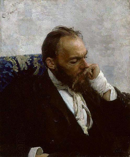 Ilya Repin Portrait of Professor Ivanov 1882 China oil painting art